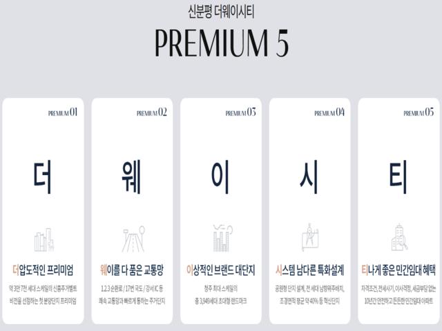 신분평 제일풍경채 프리미엄